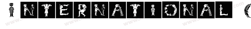 International Childrens Day字体转换